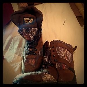 Golden retriever insulated water proof boots